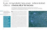 Fondamental Sous-thème La mystérieuse identité des neutrinoslagouge.ecole-alsacienne.org/14-15/cahier_texte_TS...mais aussi pour préciser leur rôle dans la forma-tion de l’Univers.