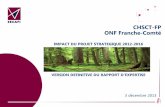 IMPACT DU PROJET STRATEGIQUE 2012-2016 - SNUPFENsnupfen.org/IMG/pdf/expertise_agreee_cthsct_onf_franche... · 2016-03-04 · CHSCT ONF FC / Version définitive du rapport d‘expertise