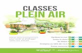 CLASSES Plein air - Milieux de vie en santémilieuxdevieensante.org/.../07/fiches_classes_2019_web.pdf · 2019-07-05 · En été, la salle de classe peut devenir une véritable fournaise