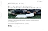 Royaume du Maroc - World 1 Royaume du Maroc Revue des Dأ©penses Publiques et Analyse Institutionnelle
