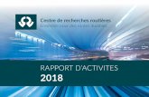 RAPPORT D’ACTIVITES 2018 - BRRC · Au sein du comité Terminologie de l’AIPCR, le CRR participe grandement à l’alimentation d’une base de données multilingue en ligne. Comprendre