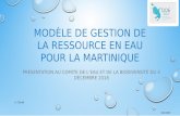 Schéma de Gestion de la ressource Martinique · collectivitÉs permettant d’avoir une vision globale des besoins et des solutions envisageables intÉgrant notamment une liste de