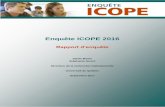 Enquête ICOPE 2016uquebec.ca/.../rapport_enquete_icope_2016_vf_3.pdf2016. Afin de répondre à des questions plus spécifiques, des tableaux complémentaires, ventilés par établissement