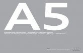 A5 · 2020-06-09 · Preise Audi Original Zubehör A5 / Prix des accessoires d’origine pour l’Audi A5 2 Artikel Article Bemerkungen Remarques Artikel-Nr. N° d’article CHF Aluminium-Gussrad