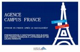 Agence Campus France Présentation institutionnelle · PRÉSENTATION À DESTINATION DES ÉLÈVES DES LYCÉES FRANÇAIS À L’ÉTRANGER ET DE LEURS PARENTS ... 41 % des doctorants