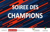SOIREE DES CHAMPIONS Accueil - Colmar · PDF file SOIREE DES. CHAMPIONS. Vice-champions de France individuels. Accueil. Médailles d'Honneur de la Jeunesse et des Sports - Médaille