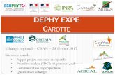 DEPHY EXPE Carotte - jardins de Normandie€¦ · Plan Contexte / Enjeux / Objectifs et leviers Bilan à l’échelle du SDC (2013-2016) : Formalisation des Systèmes de Cultures