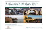 Le Coût de La dégradation de L’environnement au …documents.worldbank.org/curated/pt/741961485508255907/...Le Coût de la Dégradation de l’Environnement au Maroc iii Chapitre