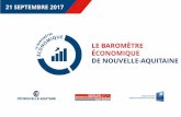 LE BAROMÈTRE ÉCONOMIQUE DE NOUVELLE-AQUITAINE · Baromètre des CCI Nouvelle-Aquitaine Enquête réalisée du 21 juin au 6 juillet 2017 3 858 chefs d’entreprise sur tous les territoires