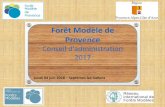 Forêt Modèle de Provence · 2019-07-11 · L’assoiation ayant une utilité sociale, un mode de gestion désintéressé, démocratique et participatif, relève bien de l’ESS.