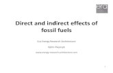 Direct and indirect effects of fossil fuels...Lower NOC investments in very expensive oil technologies short term Internalizationof externalcosts: Strictglobal climateprotection objectives