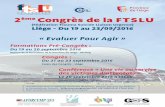Palais des Congrès - Liège Conférence « Une vie au service des … · 2016-06-28 · SM˘ : Symposium ˘ : Prise en charge des urgences psychiatriques Dr C. MASSOUBRE (Saint-Etienne)