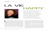 LA VIE HAPPY - Prodimarques l'engagement des Marquespage 14 - la revue des marques - n°93 - janvier 2016) mode de vie durable qu’il appelle de ses vœux et à brosser une image