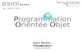 Programmation Orientée Objetpeople.irisa.fr/Martin.Quinson/Teaching/POO/POO-CM1.pdf · 2017-01-16 · • En programmation orientée-objet, les objets sont les boites noires •