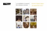 La médiation à travers Nantes Digital Week les …...1ère campagne: Fév 2016 Musée du Louvre Musée du Louvre Bilan de la 1ère campagne : 5 000 abonnés avant la campagne > 17