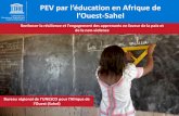 PEV par l’éducation en Afrique de l’Ouest-Sahel · 2019-05-01 · UNESCO Prévention de l’extrémisme violent par l’éducation en Afrique de l’Ouest-Sahel 30 avril 2019
