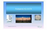 Formation IQ JAVA · – Permet aux développeurs de générer dynamiquement du code HTML, XML ou tout autre type de page Web. La technologie permet au code Java et à certaines actions