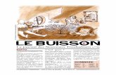 LE BUISSON - Les Nouveaux Troubadours · En parlant de missive, l’invitation est lancée pour cet été à Gérard Lattier, peintre du sud-est à l’œuvre étonnante. D’abord