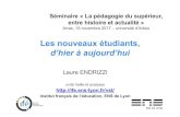 Les nouveaux étudiants, d’hier à aujourd’hui - …perso.ens-lyon.fr/.../uploads/diapo-2017-univ-Artois.pdf• À l’issue de la 1ère année de licence, environ un étudiant