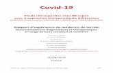 COVID-19 - RAPPORT ETUDE RETROSPECTIVE CLINIQUE ET ...€¦ · COVID-19 : rapport d’étude rétrospective clinique et thérapeutique 6/37 Courant mars 2020, l’ANSM3 publie une