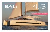 Sail in LOFTmode - Bali€¦ · Maximum upwind sail area / Surface de voilure au près maxi 117 m2 / 1,259 sq ft Standard mainsail area / Surface de GV standard 52 m 2 / 559.5 sq