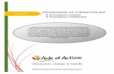 PROGRAMME DE FORMATION RSE - Aide et Action …...o Des 8 objectifs du Millénaire pour le développement aux 16 Objectifs de développement Durable ; o Concept de RSE et pratiques