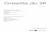 Gazette du 28 - IHEAL CREDA · 2013-01-15 · en Espagne, aujourd’hui » avec Rafael Munoz De Bustillo Llorente du Dépar-tement d’économie appliquée - Université de Salamanque