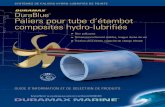 DuraBlue Paliers pour tube d’étambot composites hydro-lubrifiés · 2020-05-26 · préférable d’utiliser des tours en carbure de tungstène avec des vitesses de découpe de