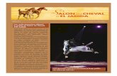Edition N°5 Samedi 15 octobre 2016 - Salon Du Cheval · tourisme à travers une panoplie d’activités réunissant petits et grands au-tour de la célébration du cheval. Le Salon