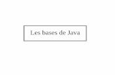 Les bases de Java - efreidoc.fr · Les types de bases Benoît Charroux - Introduction à Java - 10 • Java est un langage fortement typé. • Grâce à la machine virtuelle Java,