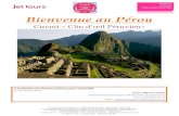 Bienvenue au Pérou - uniodfuniodf.org/.../02/...Tours-PEROU-1er-AVRIL-2018.pdf · PEROU Circuit Clin d’œil Péruvien ... S.A.S. au capital de 10 000 000 euros - SIREN 572 158