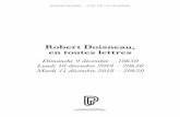 Robert Doisneau, en toutes lettres - Philharmonie de …...Robert Doisneau, en toutes lettres Dimanche 9 décembre – 18h30 Lundi 10 décembre 2018 – 20h30 Mardi 11 décembre 2018