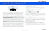 DH-IPC-HDW5541H-AS-PV - Dahua Francesupportfrance.dahuasecurity.com/.../IPC-HDW5541H-AS-PV.pdf · 2019-07-20 · Série Pro AI |DH-IPC-HDW5541H-AS-PV DH-IPC-HDW5541H-AS-PV Caméra