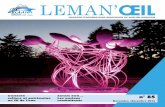 LEMAN ’ŒIL - Publier · PUBLIER EN IMAGES 6 Léman'Oeil 85 NOVEMBRE /DÉCEMBRE 2016 Un groupe d'une trentaine de personnes de l'association Léman Mini Bolide s'était réuni fin