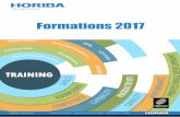 HORIBA Scientific - Formations 2017Programme Dates : 13 au 15 mars 2017 3 au 5 juillet 2017 Utilisateurs de spectromètres Raman d’HORIBA Scientific • Acquérir des connaissances
