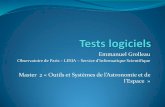 Emmanuel Grolleau - Sites du Lesia · Agilité Les tests Introduction ... les développeurs et les utilisateurs devraient être capables de maintenir indéfiniment un rythme constant.