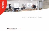 Rapport d’activité 2016...exigé par les entreprises pour une entrée en appren-tissage. Les formations d’ASAFI (Atelier de soutien à l’apprentissage du français et à l’intégration)