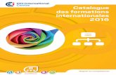 Catalogue des formations internationales 2016newsletter.cci28.fr/.../catalogue_formation_2016.pdf · Catalogue des formations internationales 2016 Gagner en compétences. ... > CONTACTS