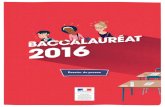 Édito - Najat Vallaud-Belkacem...2016/06/13  · b 2016 | L’ESSENTIEL LeS chiffreS-cLÉS 695 682 candidats Effectifs globaux en hausse de 1,59 % par rapport à 2015 503 732 candidats