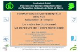 FORMATION DEPARTEMENTALE DES AVS - DSDEN 77€¦ · Mission pour l’Accompagnement de la Scolarisation des élèves Handicapés DSDEN de Seine-et-Marne – Année scolaire 2017/2018