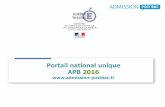 Portail national unique APB 2016 - SAINT-EX MANTES · et privés sous contrat de l'académie de Versailles entre 2011 et 2015 Bilan Admission post-bac – 2015 31 594 32 528 32 828