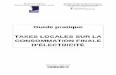Guide pratique TAXES LOCALES SUR LA CONSOMMATION FINALE · 2018-04-12 · arrêté du 18 octobre 2011 fixant le modèle de déclaration des taxes locales sur la consommation finale