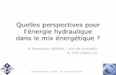 Quelles perspectives pour l'énergie hydraulique€¦ · Primary energy -OECD Natural gas Coal Nuclear Hydro Other renew. 0 500 1000 1500 2000 2500 3000 1965 1967 1969 1971 1973 1975