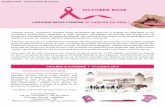 LIGUONS-NOUS CONTRE LE CANCER DU SEINch-semur.ovh/wp-content/uploads/2019/10/CP-CH... · en 2017, le cancer du sein est toujours le cancer féminin le plus fréquent. Une femme sur