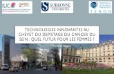 TECHNOLOGIES INNOVANTES AU CHEVET DU DEPISTAGE DU CANCER DU SEIN … · 2018-05-09 · car surdiagnostic. 10/12/2014 ... •Impact de la tomosynthèse (DBT) augmente la détection