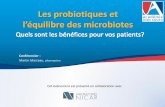 Les probiotiques eta89.g.akamai.net/7/89/12188/0001/pqm.download.akamai.com/... · 2015-05-06 · I. Les espèces probiotiques naturelles prédominantes varient d’un individu à