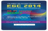 14e édition des Journées francophones EGC 2014à l'aide d'un synthétiseur proche de celui de Maeda (voir la thèse de Busset (2013) pour plus de détails). Ces méthodes ont été