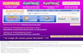 le coup de coeur pour Scratch ’’ !!!scratchfr.free.fr/citer160709/CITERScratch071609b.pdf · L’interface du site : votre tableau de bord jeudi 16 juillet 2009 L’interface