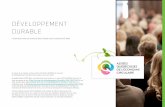DÉVELOPPEMENT DURABLEra.dev.penega.com/wp-content/uploads/2019/11/developpement-durable-2.pdfle développement durable et les valeurs qu’il sous-tend. Engagée depuis 2009 dans