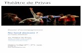Théâtre de Privas · 2019-03-13 · Faizal Zeghoudi , chorégraphe, metteur en scène fonde sa compagnie en 1997. Sa compagnie, installée à Bordeaux depuis 2001. L’œuvre de
